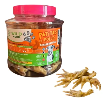 PATITAS DE POLLO DESHIDRATADAS 35 UN