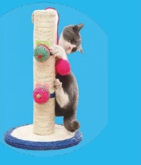 Rascador Para Gato CatTower Basic – Poste Sisal Resistente