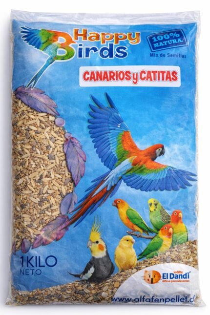 ALIMENTO MIX CANARIO Y CATITAS 1 KG